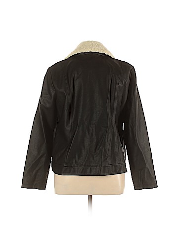 Style&Co Faux Leather Jacket (view 2)