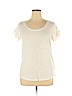 Banana Republic White Short Sleeve T-Shirt Size XL - photo 1