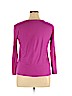Daisy Fuentes Purple Long Sleeve T-Shirt Size XL - photo 2