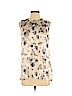 Club Monaco 100% Silk Tan Sleeveless Silk Top Size S - photo 1