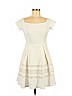 Francesca's Ivory Cocktail Dress Size S - photo 1