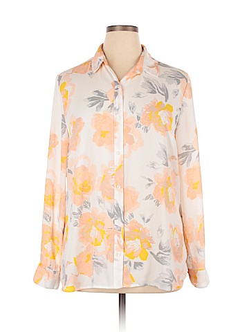 Banana Republic Factory Store Long Sleeve Blouse (view 1)