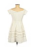 Francesca's Ivory Cocktail Dress Size S - photo 2