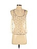 Forever 21 Tan Sleeveless Blouse Size S - photo 1
