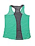 Under Armour 100% Polyester Solid Green Active Tank Size XL (youth) - photo 2