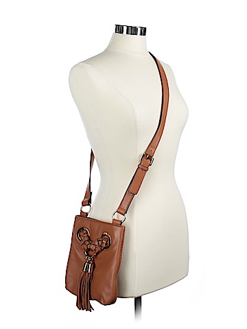 MICHAEL Michael Kors Leather Crossbody Bag (view 2)