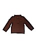 Klever Kids 100% Pima Cotton Brown Long Sleeve Polo Size 8 - photo 1