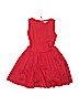 Crewcuts 100% Cotton Red Special Occasion Dress Size 8 - photo 1