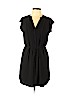 H&M 100% Polyester Black Casual Dress Size 10 - photo 1