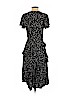 Joie 100% Viscose Black Casual Dress Size 2 - photo 2