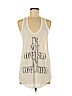 Haute Hippie 100% Modal Ivory Tank Top Size M - photo 1