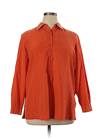 Bushwacker Long Sleeve Silk Top (view 1)