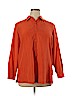 Bushwacker Orange Long Sleeve Silk Top Size XL - photo 1