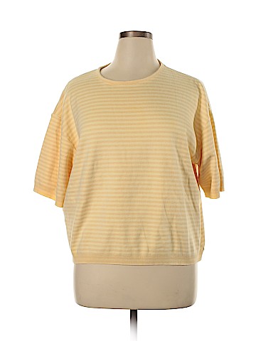 Joan Vass Long Sleeve Top (view 1)