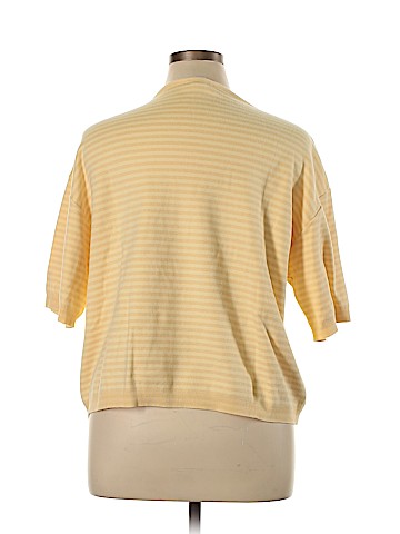 Joan Vass Long Sleeve Top (view 2)