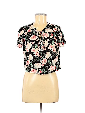 Forever 21 Short Sleeve Blouse (view 1)
