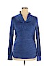 Susie Rose Blue Long Sleeve Top Size XL - photo 1