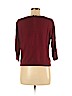 Talbots Burgundy 3/4 Sleeve Top Size M (petite) - photo 2