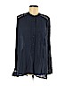 Free People 100% Rayon Blue Long Sleeve Blouse Size M - photo 1
