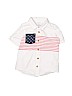 Old Navy White Short Sleeve Button-Down Shirt Size 4T - photo 1