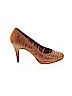 Andrew Geller Brown Heels Size 8 1/2 - photo 1