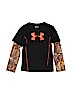 Heat Gear by Under Armour 100% Polyester Black Active T-Shirt Size 7 - photo 1