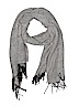 Echo 100% Acrylic Solid Gray Scarf One size - photo 1