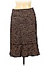 Moschino Cheap And Chic Brown Wool Skirt Size 8 - photo 1