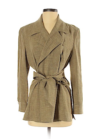 Linda Allard Ellen Tracy Wool Coat (view 1)