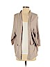 Express 100% Cotton Tan Cardigan Size S (petite) - photo 1