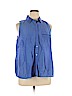 Jcpenney Blue Sleeveless Blouse Size 1X - photo 1