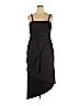 Fame And Partners 100% Polyester Black Cocktail Dress Size 14 - photo 1