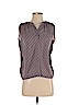 Ann Taylor LOFT 100% Polyester Burgundy Sleeveless Blouse Size S (petite) - photo 1