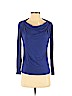 Ann Taylor Blue Long Sleeve Top Size S (petite) - photo 1