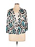 Chico's Blue Cardigan Size XL (3) - photo 1