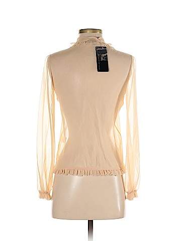 Robert Rodriguez Long Sleeve Silk Top (view 2)