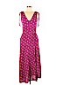 Lucky Brand Burgundy Casual Dress Size XS - photo 1