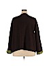 clothes 100% Wool Brown Wool Cardigan Size 2X - photo 2