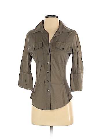 James Perse Short Sleeve Blouse (view 1)