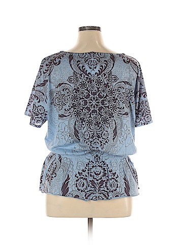 DressBarn Short Sleeve Blouse (view 2)