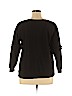 Olivia Sky Black Sweatshirt Size 1X - photo 2