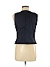 Adrienne Vittadini Blue Tuxedo Vest Size 8 - photo 2