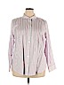 Talbots 100% Cotton Pink Long Sleeve Button-Down Shirt Size 18 - photo 1