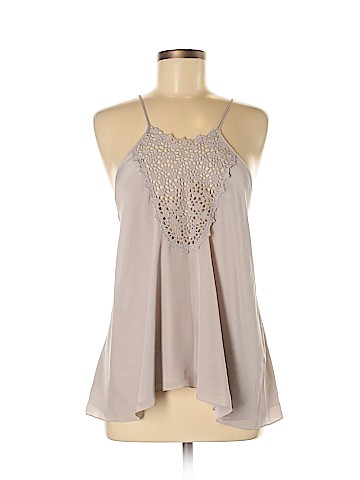 Rebecca Taylor Sleeveless Silk Top (view 1)