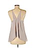 Rebecca Taylor 100% Silk Gray Sleeveless Silk Top Size 6 - photo 2