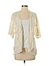 Forever 21 100% Nylon Ivory Kimono Size S - photo 1