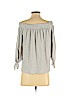 Lucky Brand White 3/4 Sleeve Top Size S - photo 2