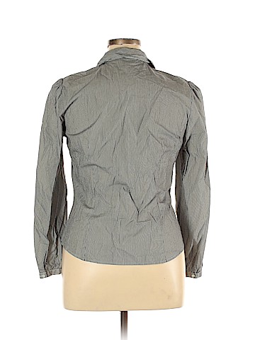 Ann Taylor LOFT Long Sleeve Button-Down Shirt (view 2)