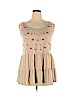 Avenue Tan Sleeveless Top Size 14 - photo 1