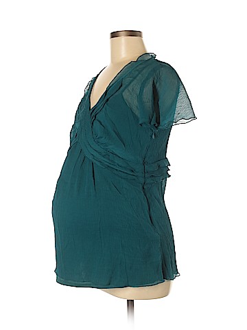 Motherhood Short Sleeve Blouse (view 1)